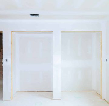 Construction building industry drywall tape and finish details new home construction interior